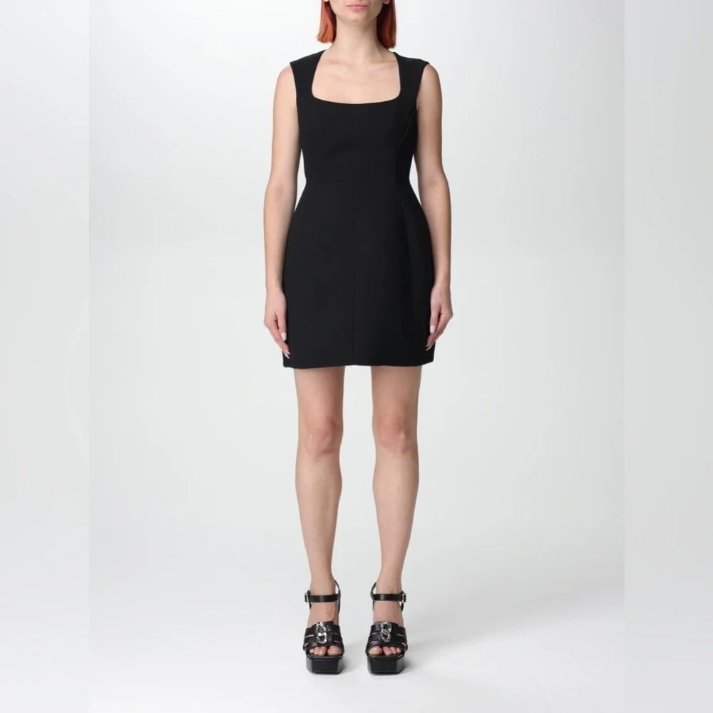 New Tory Burch Wool Fit And Flare Dress